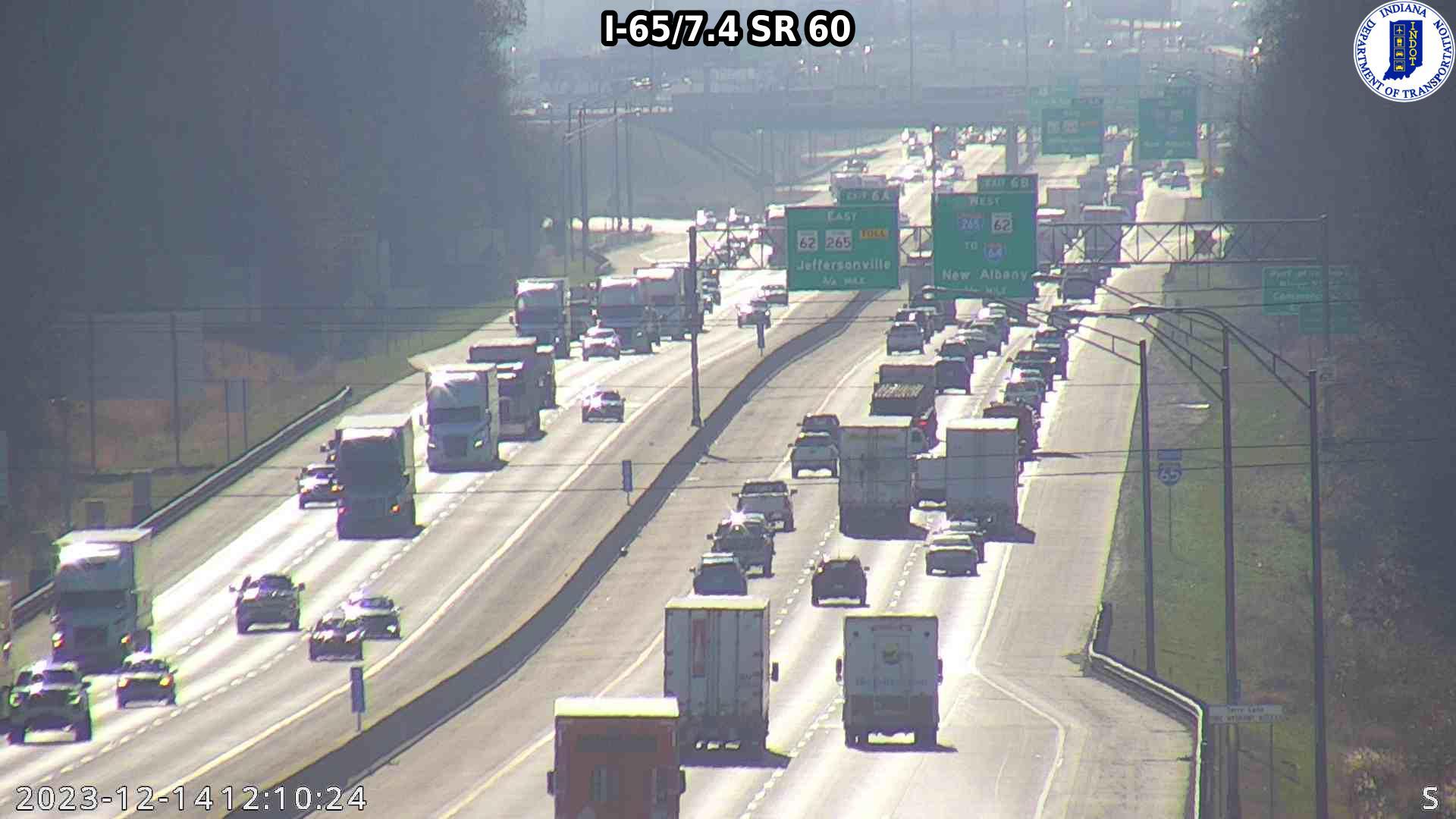 Traffic Cam Hamburg: I-65: I-65/7.4 SR