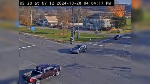 Traffic Cam Sangerfield › North: NY 12 & NY