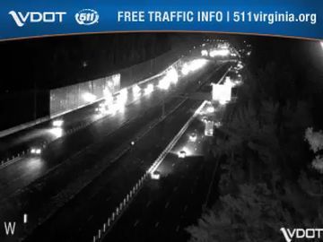 Traffic Cam Mosby Woods: I-66 - EB - MM 61.0