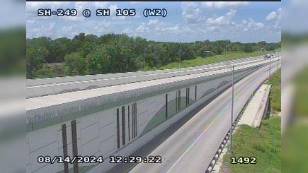 Traffic Cam Yarboro › North: SH-249 @ SH 105 (W2)