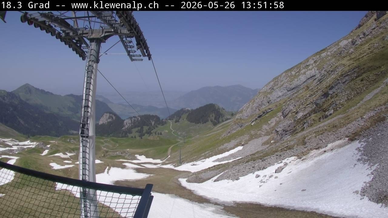 Beckenried: Bergstation Chälen-Sessellift