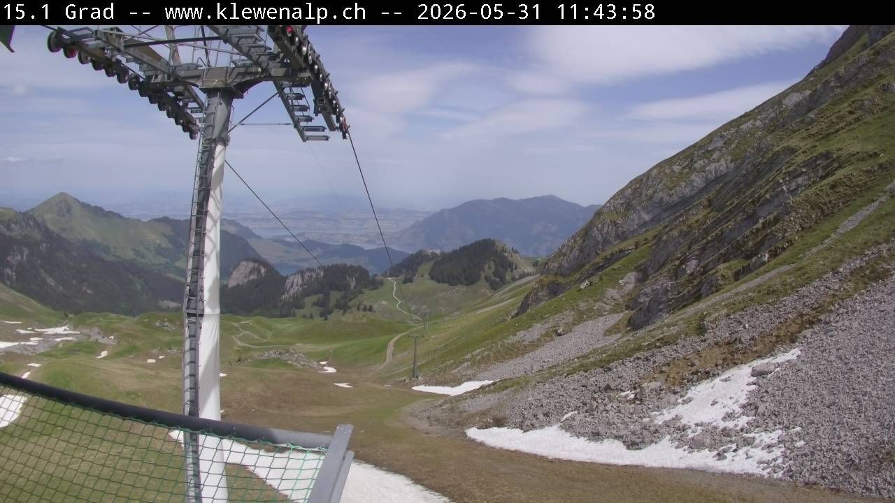 Beckenried: Bergstation Chälen-Sessellift