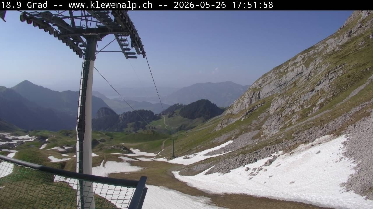 Beckenried: Bergstation Chälen-Sessellift