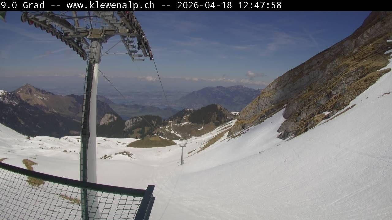 Beckenried: Bergstation Chälen-Sessellift