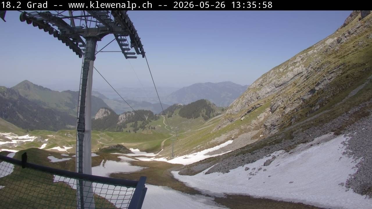 Beckenried: Bergstation Chälen-Sessellift