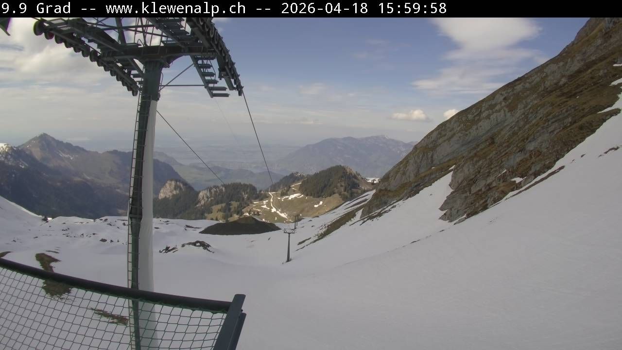 Beckenried: Bergstation Chälen-Sessellift