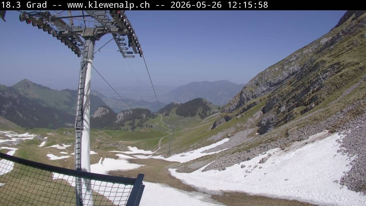 Beckenried: Bergstation Chälen-Sessellift