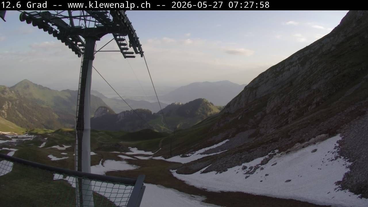 Beckenried: Bergstation Chälen-Sessellift