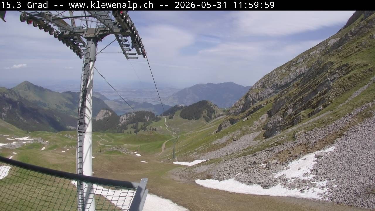Beckenried: Bergstation Chälen-Sessellift