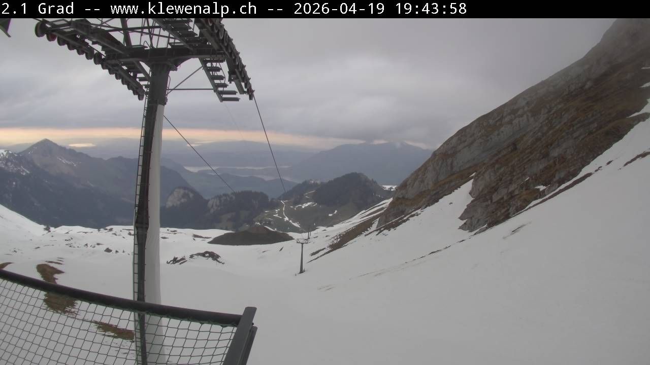 Beckenried: Bergstation Chälen-Sessellift