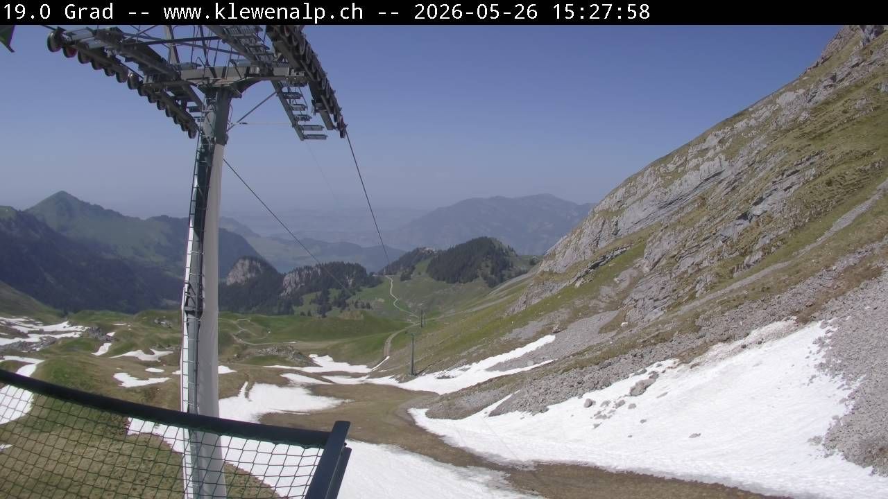 Beckenried: Bergstation Chälen-Sessellift