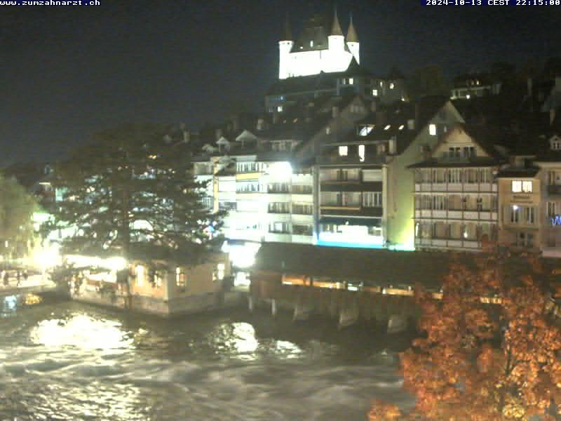 Thun: Innenstadt - Blick auf das Schloss