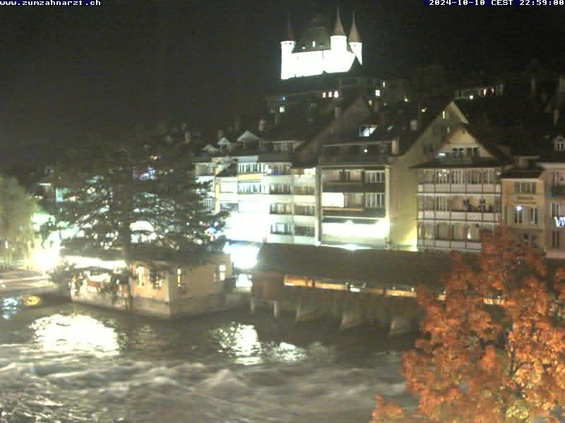 Thun: Innenstadt - Blick auf das Schloss