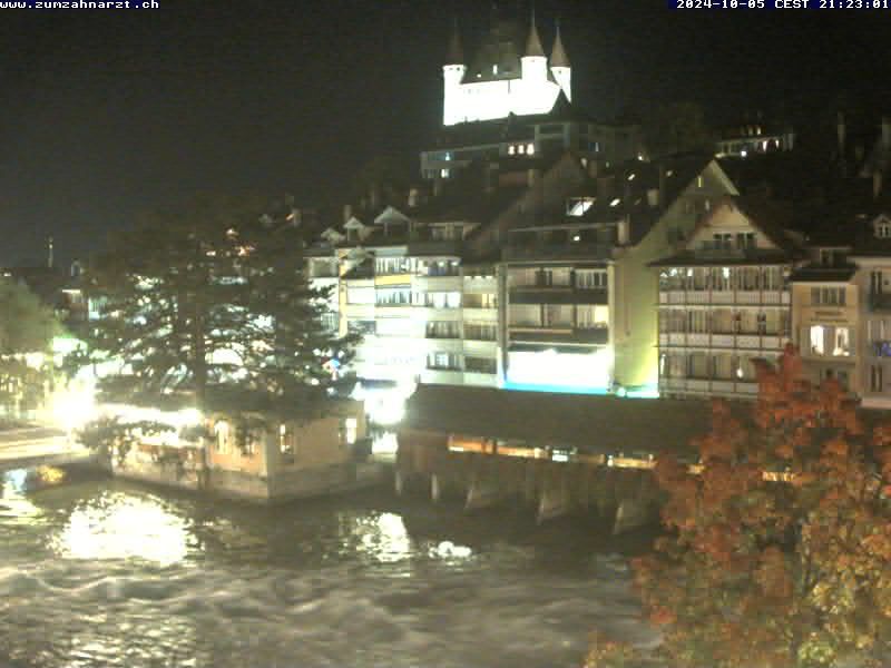 Thun: Innenstadt - Blick auf das Schloss