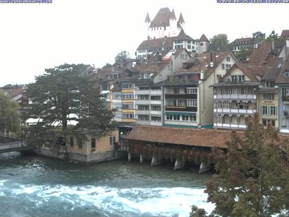 Thun: Innenstadt - Blick auf das Schloss