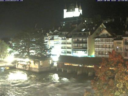 Thun: Innenstadt - Blick auf das Schloss