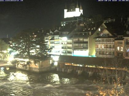 Thun: Innenstadt - Blick auf das Schloss