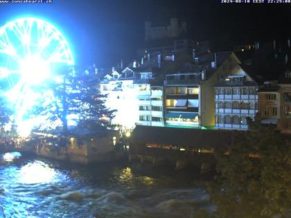 Thun: Innenstadt - Blick auf das Schloss