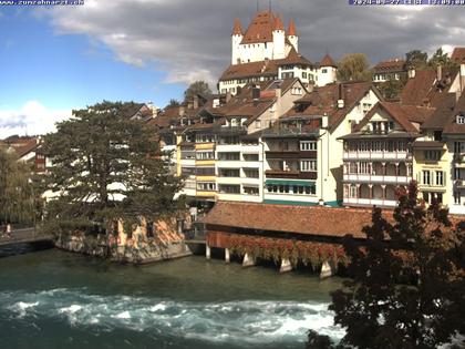 Thun: Innenstadt - Blick auf das Schloss