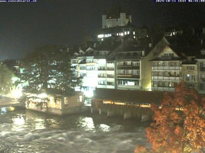 Thun: Innenstadt - Blick auf das Schloss