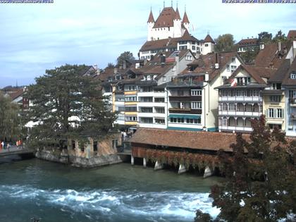 Thun: Innenstadt - Blick auf das Schloss