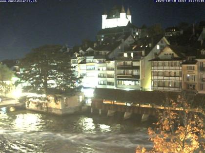 Thun: Innenstadt - Blick auf das Schloss