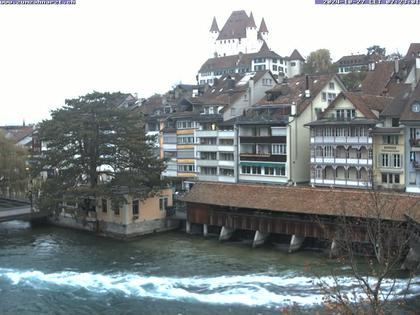 Thun: Innenstadt - Blick auf das Schloss