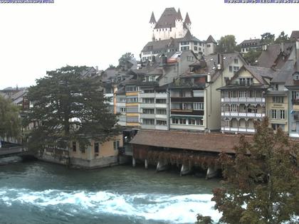 Thun: Innenstadt - Blick auf das Schloss