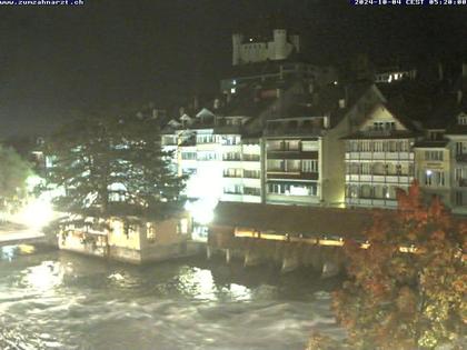 Thun: Innenstadt - Blick auf das Schloss