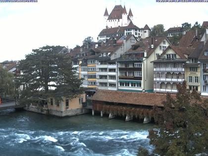 Thun: Innenstadt - Blick auf das Schloss