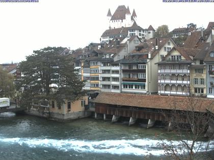 Thun: Innenstadt - Blick auf das Schloss