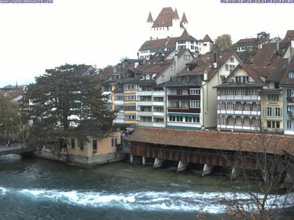 Thun: Innenstadt - Blick auf das Schloss