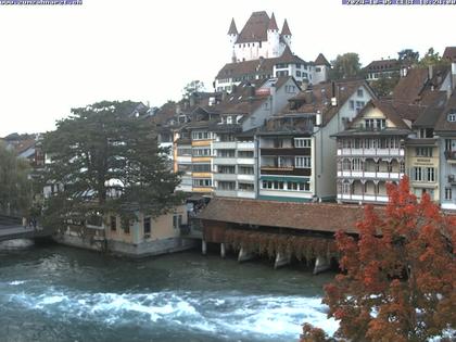 Thun: Innenstadt - Blick auf das Schloss