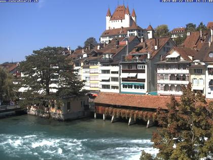 Thun: Innenstadt - Blick auf das Schloss