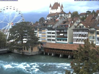 Thun: Innenstadt - Blick auf das Schloss