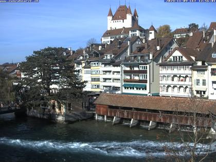 Thun: Innenstadt - Blick auf das Schloss