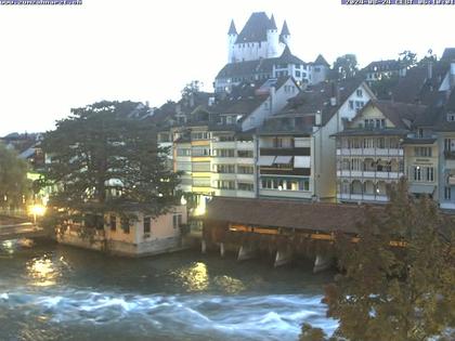 Thun: Innenstadt - Blick auf das Schloss