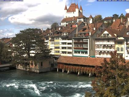 Thun: Innenstadt - Blick auf das Schloss