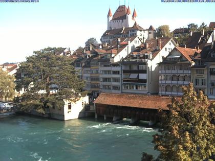 Thun: Innenstadt - Blick auf das Schloss