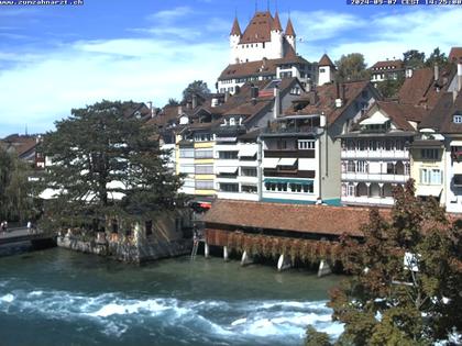 Thun: Innenstadt - Blick auf das Schloss