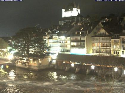 Thun: Innenstadt - Blick auf das Schloss