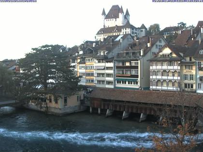 Thun: Innenstadt - Blick auf das Schloss