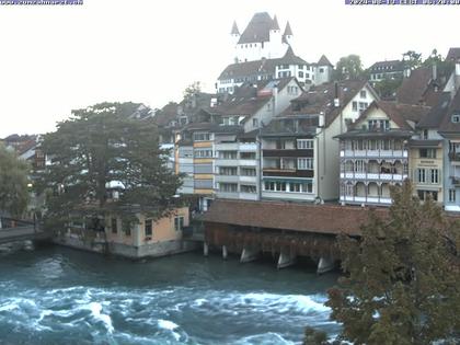 Thun: Innenstadt - Blick auf das Schloss