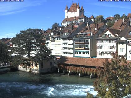 Thun: Innenstadt - Blick auf das Schloss