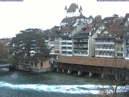 Thun: Innenstadt - Blick auf das Schloss