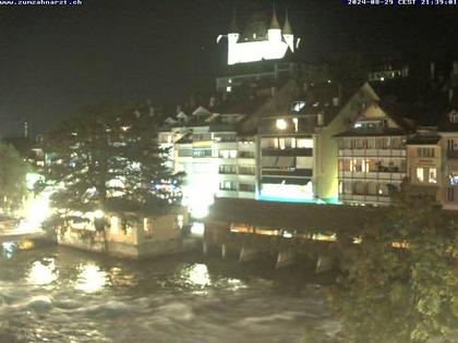 Thun: Innenstadt - Blick auf das Schloss