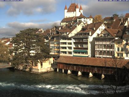 Thun: Innenstadt - Blick auf das Schloss