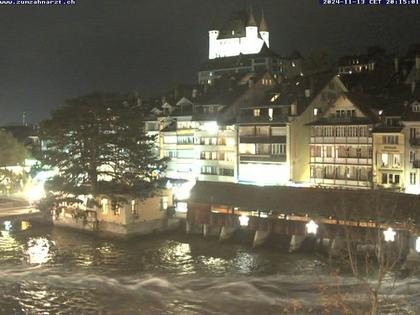 Thun: Innenstadt - Blick auf das Schloss