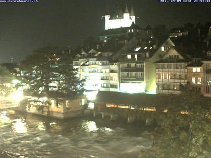 Thun: Innenstadt - Blick auf das Schloss