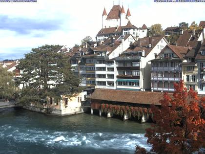 Thun: Innenstadt - Blick auf das Schloss